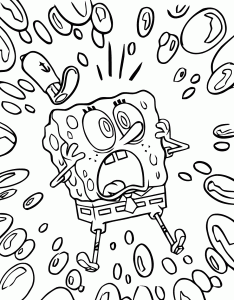 spongebob to download  spongebob kids coloring pages