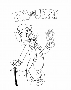 tom and jerry pictures to draw