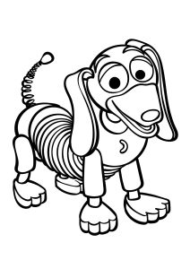 Woody and Jessy - Toy Story Kids Coloring Pages