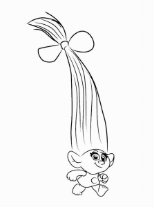 Desenhos para colorir dos Trolls  Poppy coloring page, Cartoon