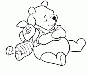 Winnie The Pooh Free To Color For Children Winnie The Pooh Kids Coloring Pages