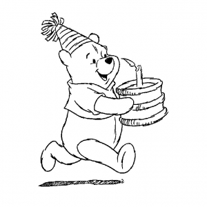 Winnie The Pooh To Color For Children Winnie The Pooh Kids Coloring Pages