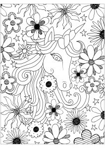 Licornes Et Chateau Licornes Coloriages Difficiles Pour Adultes