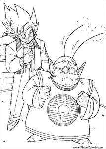 Desenhos para Pintar Dragon Ball Z 16