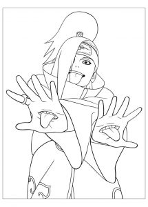 Desenhos do Naruto para colorir, imprimir Naruto