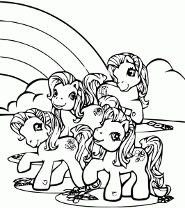 my little pony para colorir 136 –  – Desenhos para Colorir