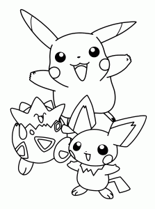 Desenhos do Pikachu para imprimir e colorir  Pokemon coloring pages,  Pikachu coloring page, Pokemon coloring sheets