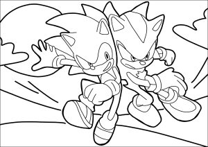 Desenhos para colorir do filme Knuckles do Sonic 2 - Desenhos para colorir  gratuitos para impressão