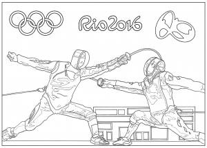 Desenhos para colorir de jogos-olímpicos para crianças - Jogos Olímpicos -  Just Color Crianças : Páginas para colorir para crianças